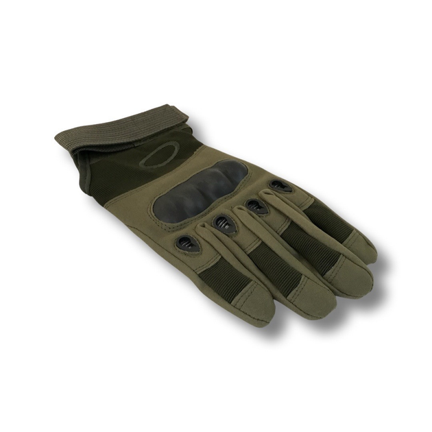 Тактические военные перчатки OKLAI Хаки Размер XL кTGL0102/XL - изображение 2