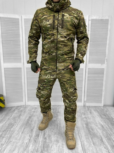 Костюм тактичний (зима) Soft Shell Multicam Elite XL - зображення 1