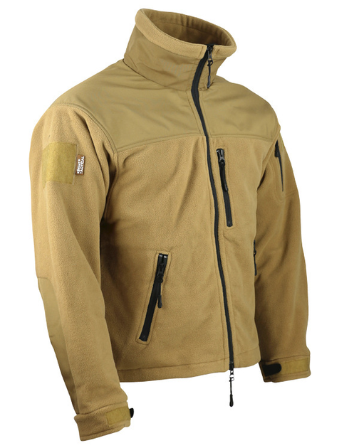 Фліс тактичний KOMBAT UK Defender Tactical Fleece, койот, M - изображение 2