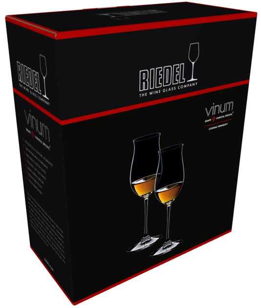 Набор из 2 рюмок 170 мл для коньяка Riedel Vinum Hennesy (6416/71) - изображение 5