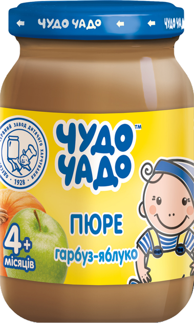 Упаковка пюре Чудо-Чадо Гарбуз та яблуко з 4 місяців 170 г x 6 шт (4820003688786) - зображення 2