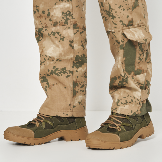 Чоловічі тактичні черевики Prime Shoes 527 Green Nubuck 03-527-70820 44 29 см Хакі (PS_2000000188461) - зображення 2