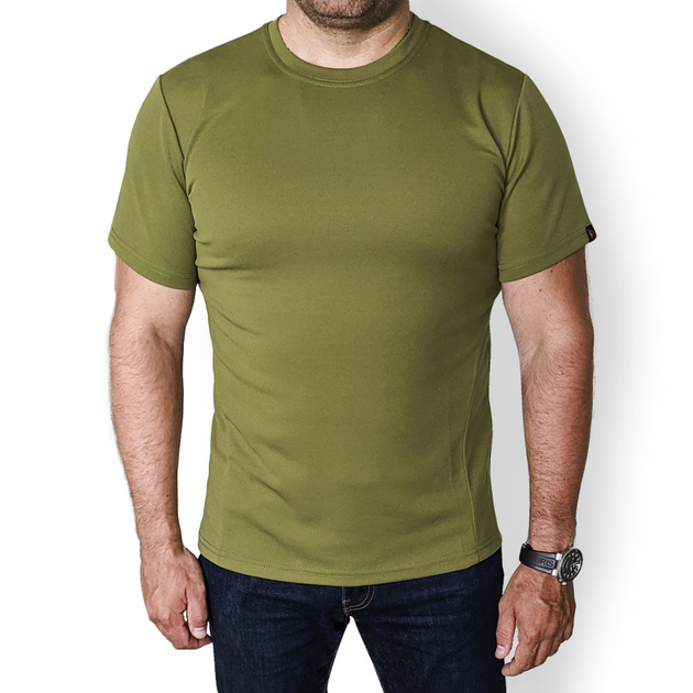 Тактическая футболка ТТХ CoolPass Olive L - изображение 2