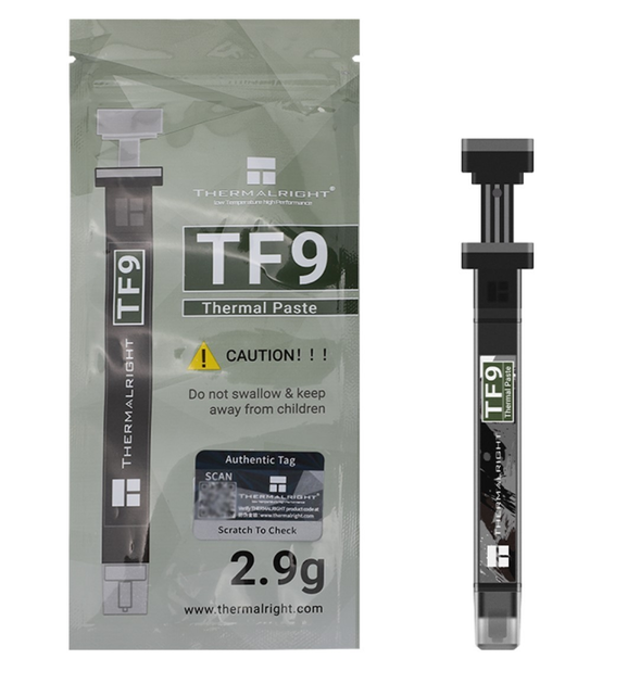 Термопаста Thermalright TF9 2.9g -14Вт/(м*К) - изображение 1