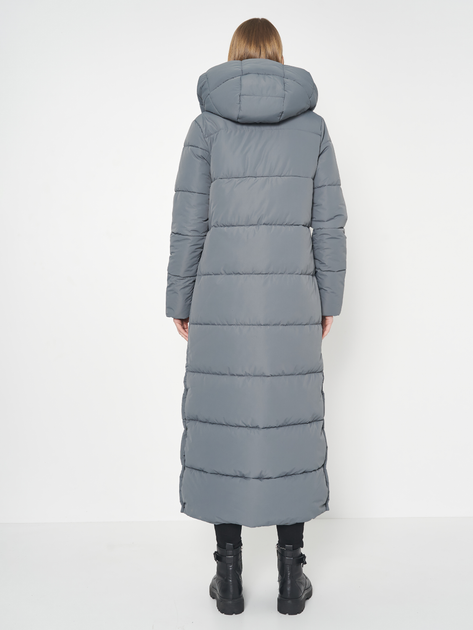 Пуховик зимний длинный женский X-Woyz LS-8898-31 44 Нефрит ...