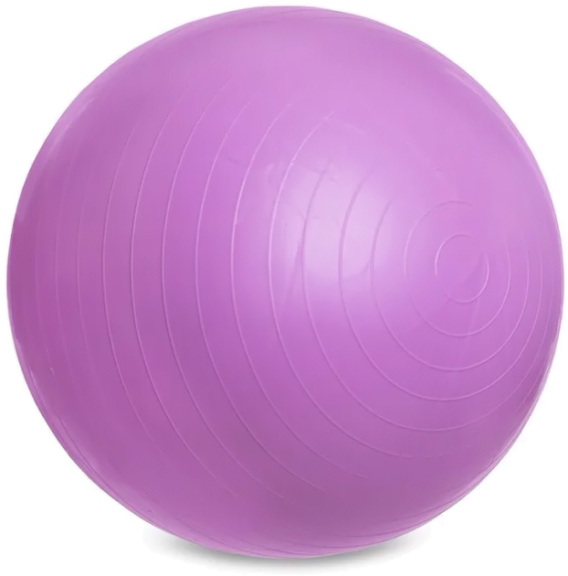 Мяч для фитнеса фитбол IVN 65 см Глянцевый фиолетовый (IV-Z7506V ...