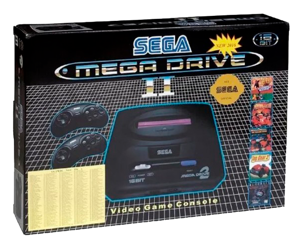 Ігрова приставка Sega Mega Drive 2 (368 вбудованих ігор + підтримка картриджів) чорна ретро консоль (24335-Sega2_468) - Фото 8 Ігрова приставка Sega Mega Drive 2 (368 вбудованих ігор + підтримка картриджів) чорна ретро консоль (24335-Sega2_468) - зображення 8