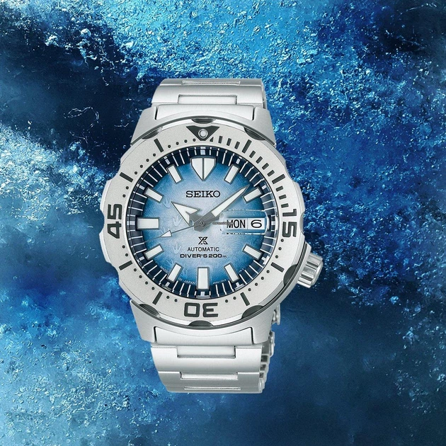 Часы Seiko SBDY105 PROSPEX SAVE THE OCEAN SPECIAL EDITION MONSTER