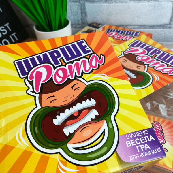 Настольная игра Fun Games Shop “Шире рот” - изображение 5