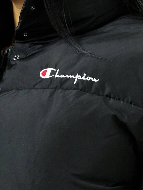 Куртка Champion 112318-KK001 M Black (8056426595530) - зображення 4