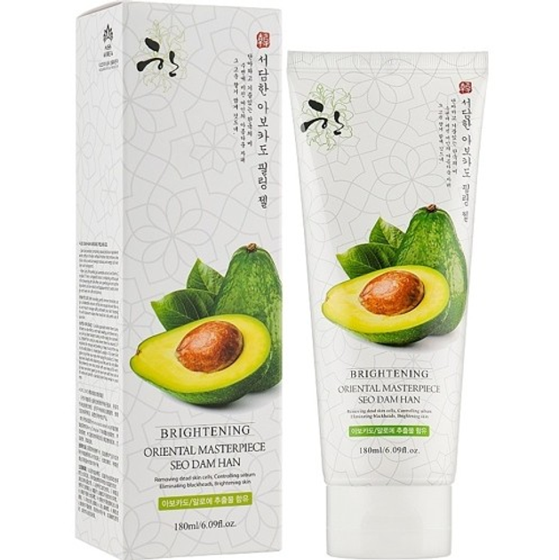 Пилинг-гель для лица с авокадо 3W Clinic Seo Dam Han Avocado Peeling ...