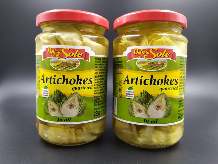 Артишоки Delizie dal Sole Artichokes quartered в масле 285/171г ...