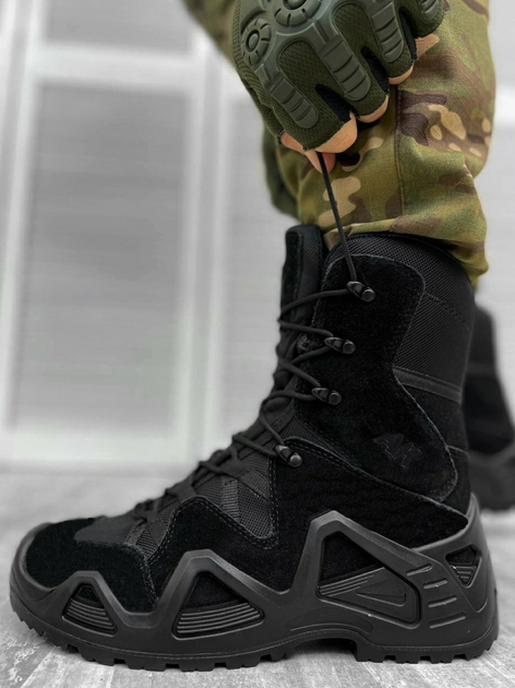 Тактичні черевики AK Tactical Black 39 (25/5 см) - зображення 1