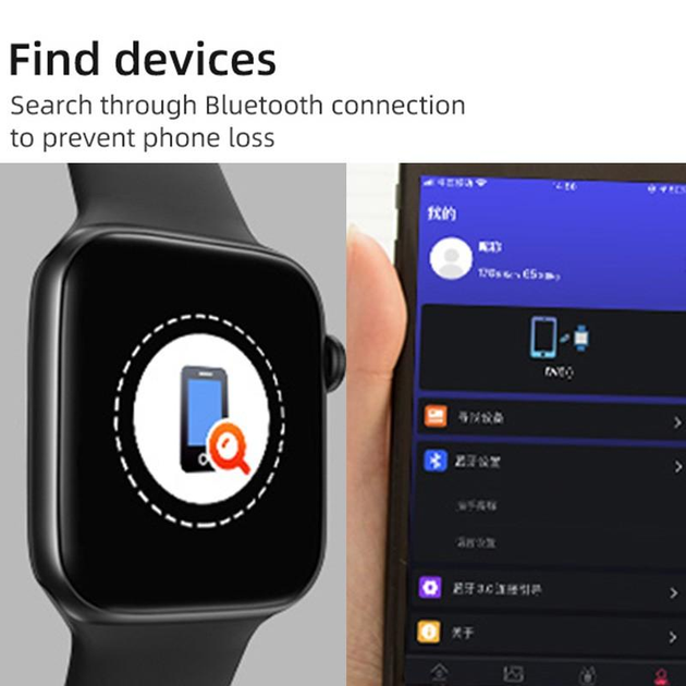 Смарт часы Smart Watch 500PRO-2.5D спортивные режимы, голосовой вызов, влагозащита SIRI/Google помощник Black - изображение 3