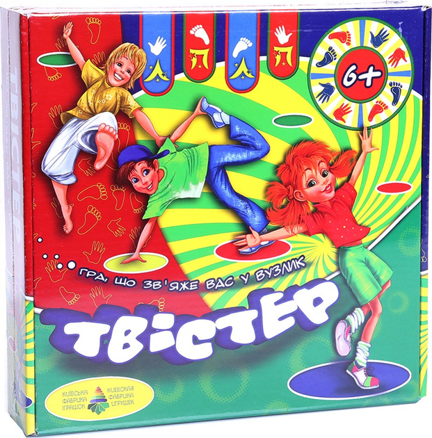 Игра "Твистер" 85297 с рулеткой – фото, отзывы, характеристики в ...