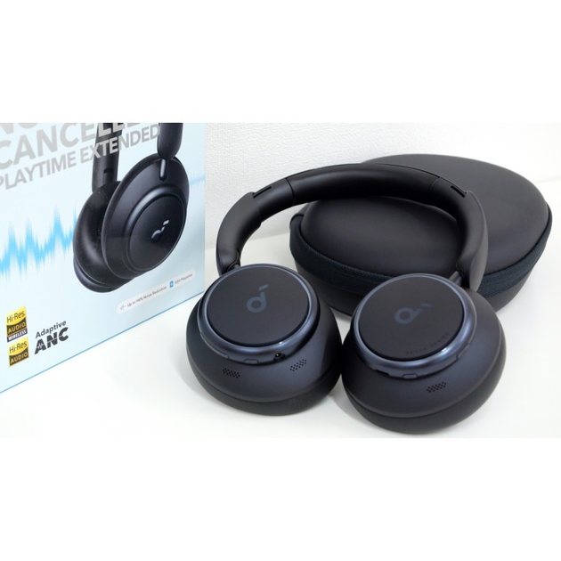 ヘッドホン soundcore SPACE Q45 BLACK Навушники Anker SoundCore Space Q45 (A3040G11) Black купити