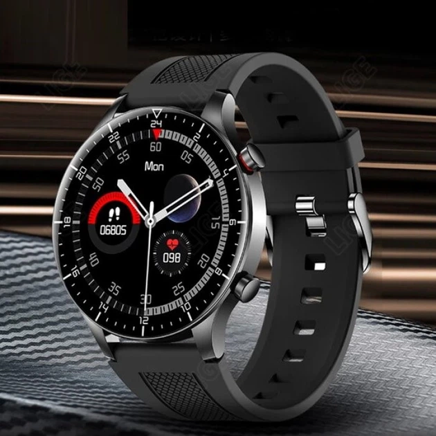 Смартчасы UWatch Smart Neptun Aero Black низкие цены, кредит, оплата