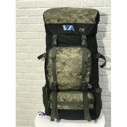 Тактический рюкзак 75 л пиксель армейский рюкзак походный ранец вещевой - изображение 1