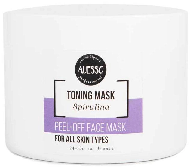 Альгинатная маска для лица Alesso с Хлорофиллом очищающая 200 г (3273629209438) 