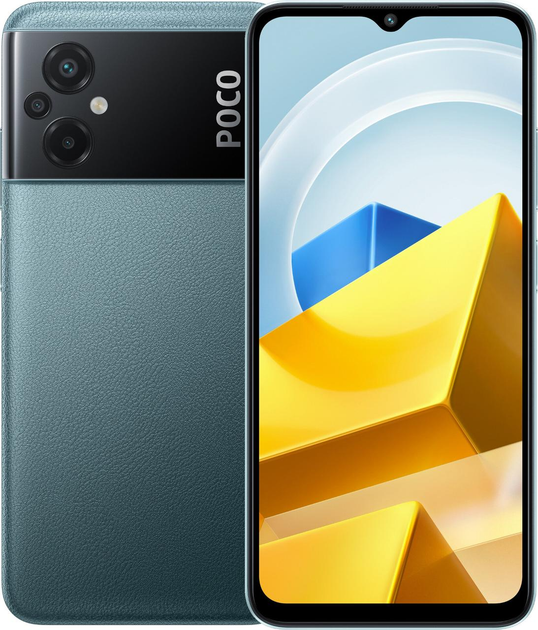 Смартфон Poco M5 6/128GB Green (Global Version) – фото, відгуки ...