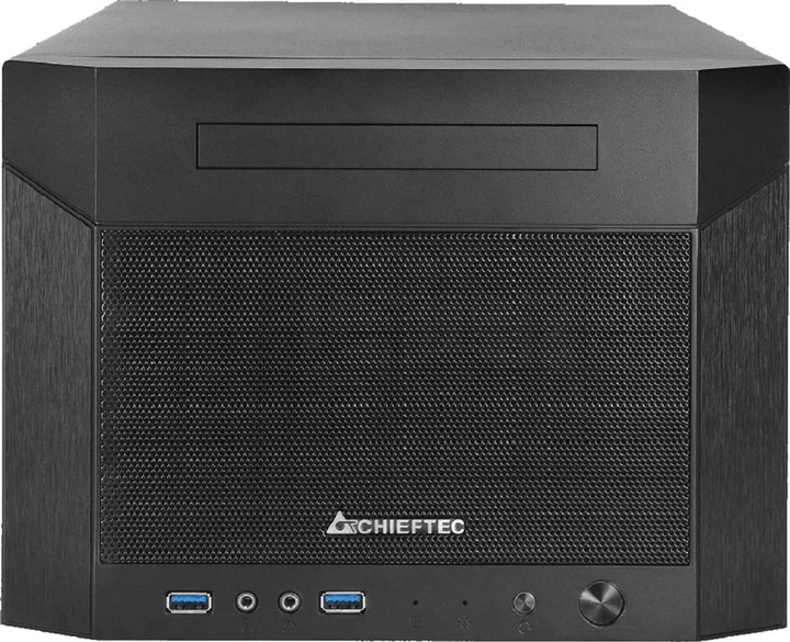Корпус Chieftec PRO Cube Mini Black (CN-01B-OP) - зображення 3