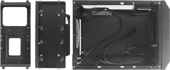 Корпус Chieftec PRO Cube Mini Black (CN-01B-OP) - зображення 8