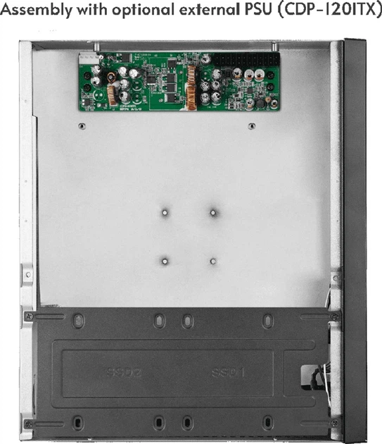 Корпус Chieftec Compact Black (IX-06B-OP) - зображення 8