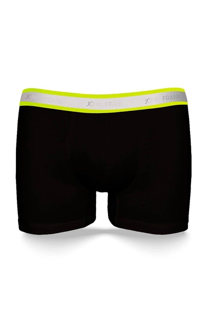 Трусы боксеры John Frank 46(S) Чёрный (Black) (75400) - изображение 2