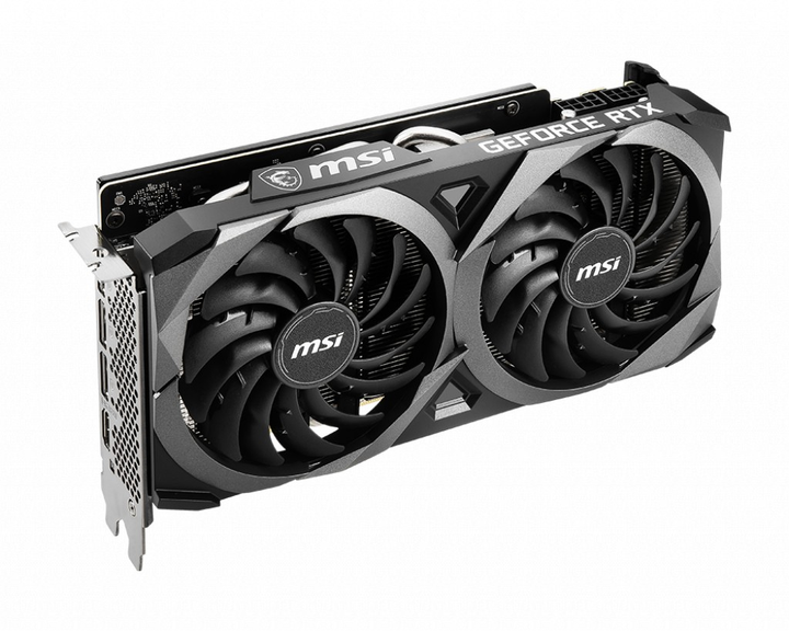 Видеокарта RTX 3070 8GB MSI Ventus 2X OC LHR GDDR6 (256bit) (1755/14000 ...