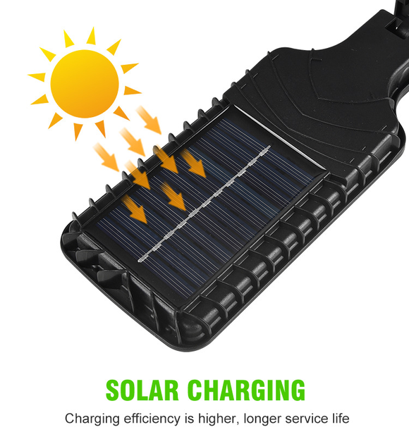 Вуличний світлодіодний ліхтар на сонячній батареї з пультом Solar Light SL-6162-60SMD настінний світильник з датчиком руху, акумуляторний - зображення 6