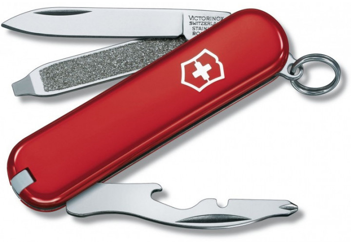 Нож Victorinox Rally 58 мм 9 предметов красный (Vx06163) - изображение 1