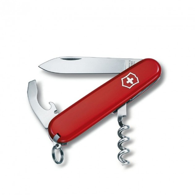 Нож Victorinox Waiter 84 мм 9 предметов красный (Vx03303) - изображение 1