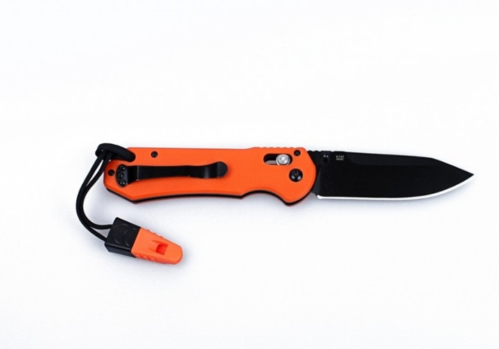 Нож складной карманный, туристический Axis Lock Ganzo G7453-OR-WS Orange 210 мм - изображение 2