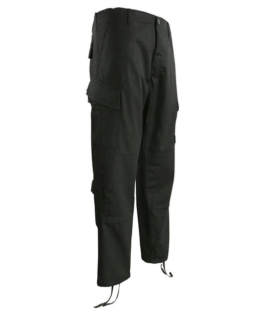 Штани тактичні Kombat ACU Trousers LL, чорний - зображення 1