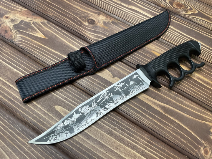 Тактический нож Волкодав-Тактик 5- ML Нож для активного отдыха Походный нож - изображение 1
