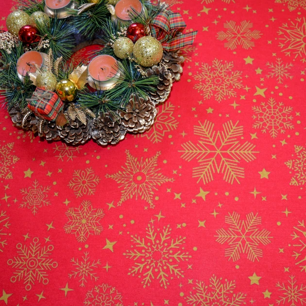 Влагоотталкивающая скатерть Time Textile 140x240 см (pbe0043340) Красный - Фото 6 Влагоотталкивающая скатерть Time Textile 140x240 см (pbe0043340) Красный - изображение 6