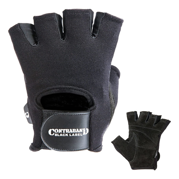 Мужские перчатки для фитнеса Сontraband Black Label 5050 Fingerless ...