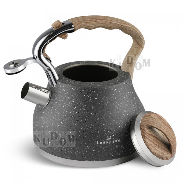 Чайник для плиты со свистком Еdеnbеrg ЕВ-8843 из нержавеющей стали для ...