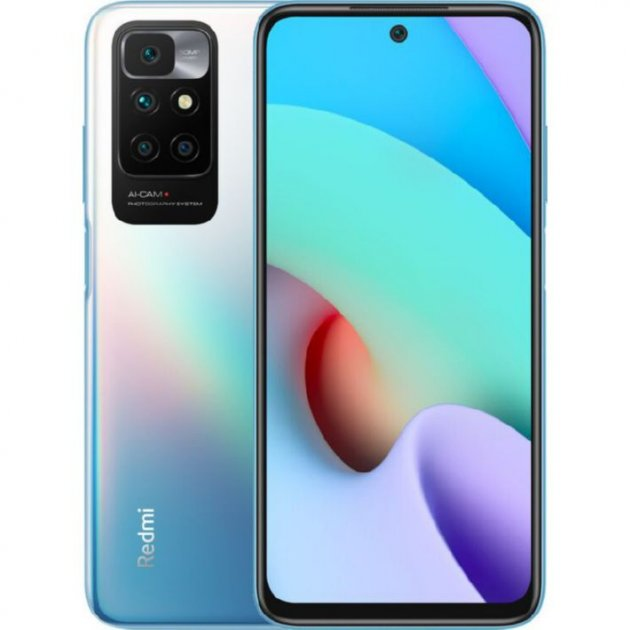 Смартфон Xiaomi Redmi 10 2022 4/64GB Sea Blue NFC Europe – фото, отзывы ...