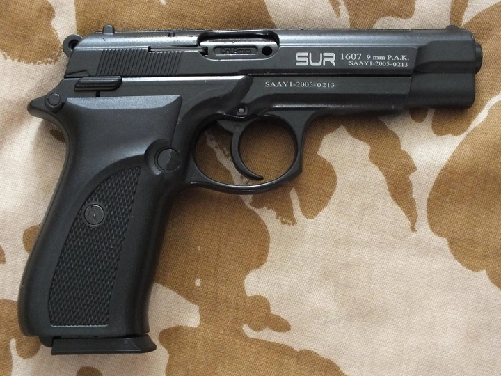 Сигнальный пистолет Sur 1607 с дополнительным магазином - изображение 2