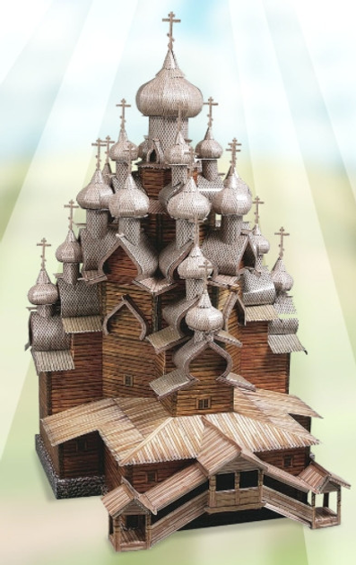 Церковь из бумаги: как сделать церковь или храм, макеты своими руками с объемным куполом