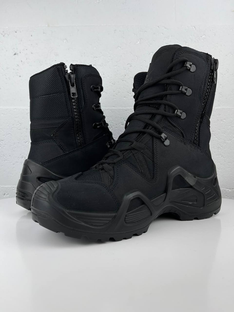 Военные мужские чёрные тактические ботинки Vogel размер 43 - изображение 2