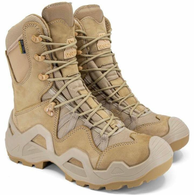 Військові тактичні черевики Vaneda Nato Койот, Зимові до -20 берці з натуральної шкіри. 39 - зображення 1