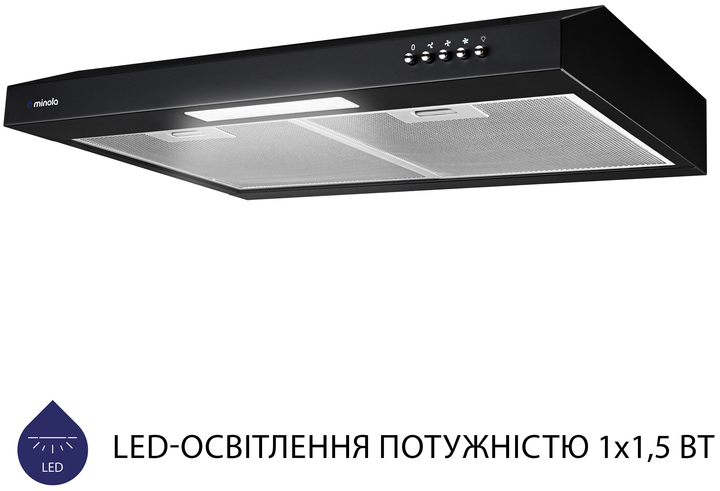 Вытяжка MINOLA HPL 612 BL - изображение 4