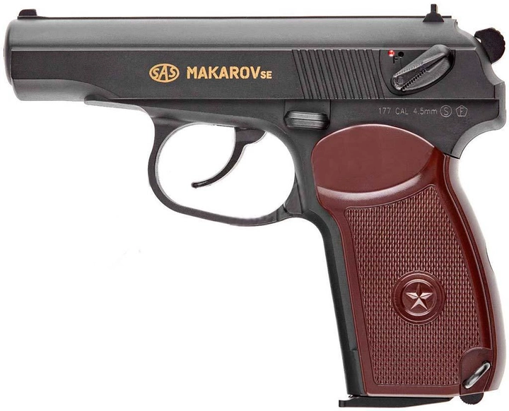 Пістолет пневматичний SAS Makarov SE - зображення 1