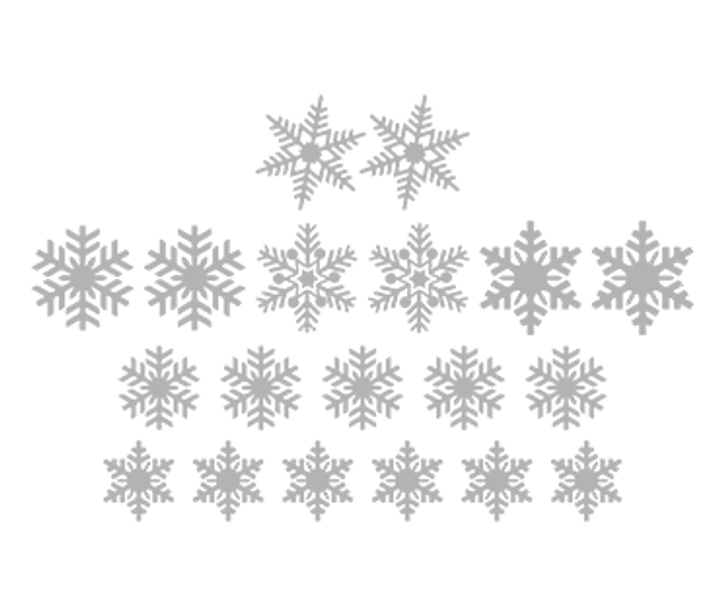 Поделки из бумаги на новый год снежинки (71 фото)