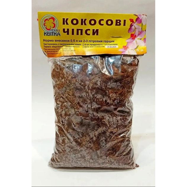 Кокосовые чипсы Квітка 0,5 л – купить онлайн на ROZETKA