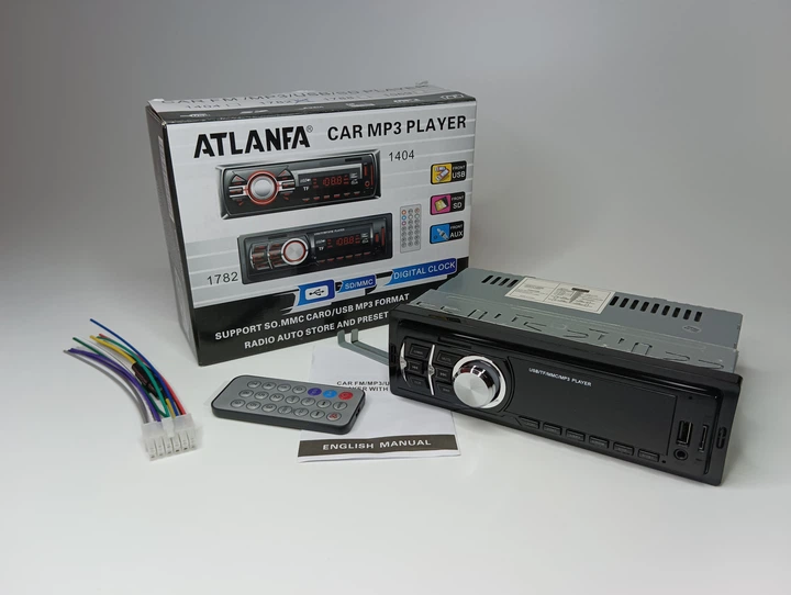 (Пионер) Atlanfa 1782, FM MP3 190W 4*45W Автомагнитола Стиль Pioneer с ...