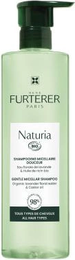 Акція на Екстра ніжний міцелярний шампунь Rene Furterer Naturia для щоденного використання 400 мл від Rozetka