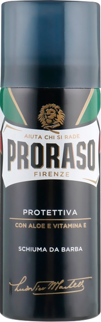 Пена для бритья Proraso Blue Line с алоэ и витамином Е 400 мл ...